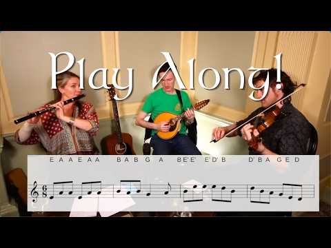 Lilting Banshee | Irish Jig Play-Along (ABC + Staff Notation)