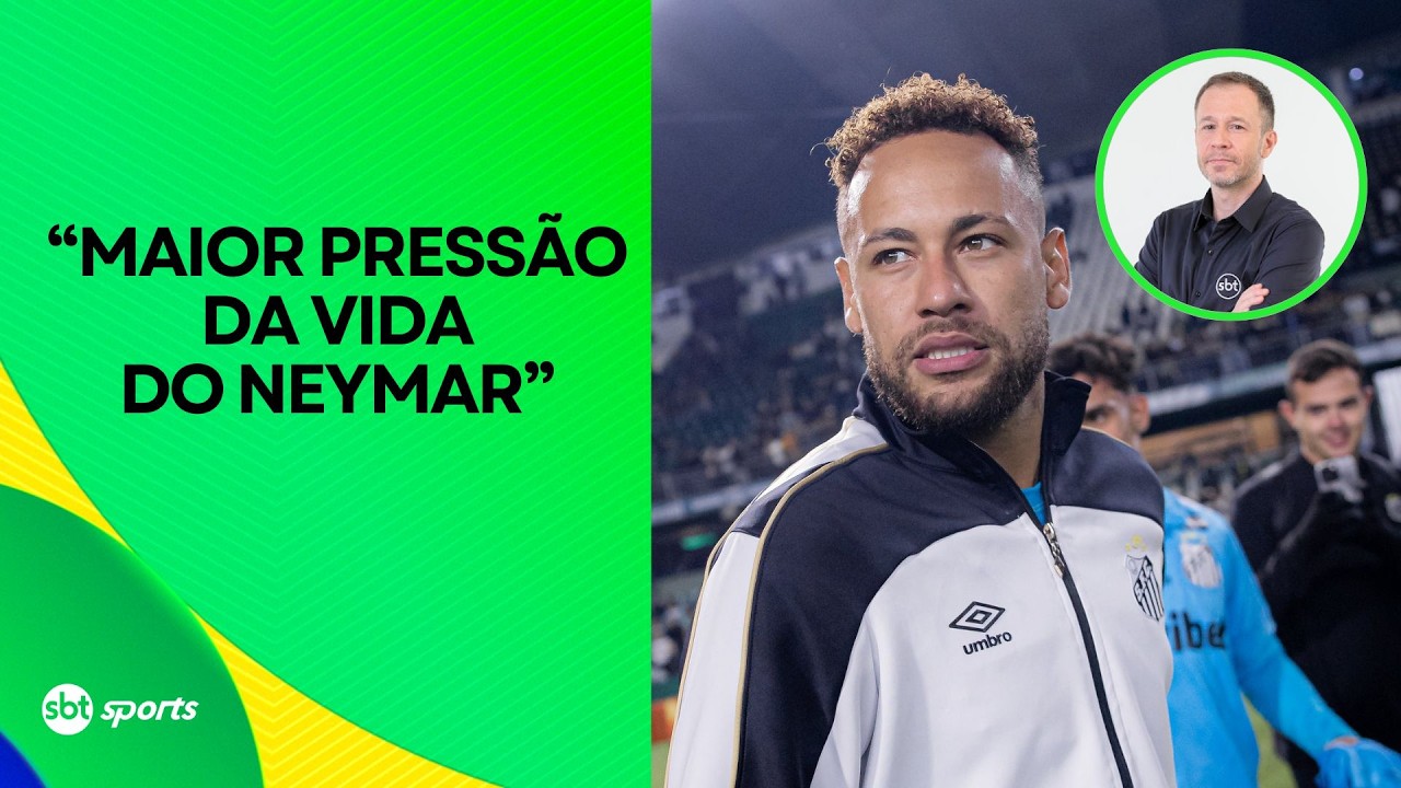 LEIFERT, SOBRE NEYMAR: "ACHO QUE FOI O MOMENTO DE MAIOR PRESSÃO DA VIDA DELE"