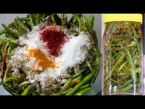 हरी मिर्च का अचार ऐसे जरूर बनाना सब्जी छोड़ अचार मै ही रम जाओगे -  Pickle Recipe- Hari Mirch Ka Achar