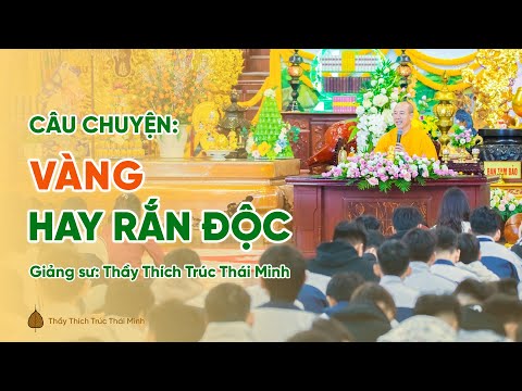 Câu chuyện: Vàng hay rắn độc | Thầy Thích Trúc Thái Minh