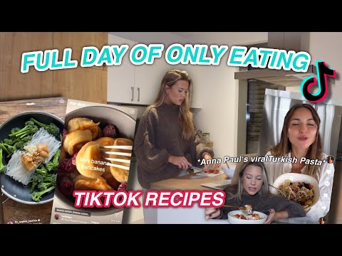 WHAT I EAT IN A DAY - NUR VIRALE TIKTOK/REEL REZEPTE ✨