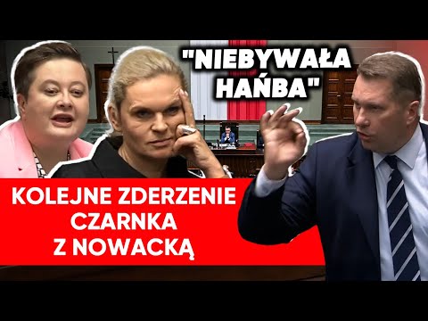 "Niech pani nie straszy!". Wymowna reakcja Nowackiej na atak Czarnka