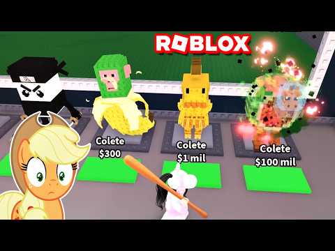 JOGANDO ROUBE UM BRAINROT PELA PRIMEIRA VEZ (Roblox) #LuliRarity