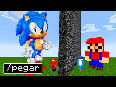 Casa De Mario VS Sonic en Minecraft!