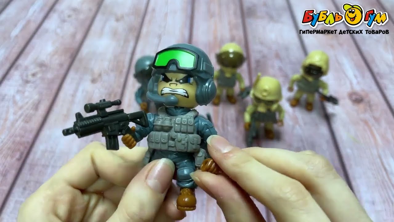 Набор Lanson Toys Солдатики с оружием 6шт купить по цене 1199 руб