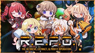 【 #REPO 】走れ！暖色わくわくエナジー集団！【偉雷アマエ/カガセ・ウノ/雛星あいる/芽々守あん/マル・ナナモナ/#VEE】