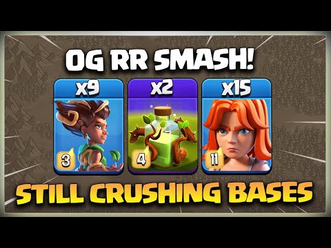 Root Riders + Valkyries = 3 Star Attack! TH17 Attack Strategy | Best Th17 Attack Strategy coc