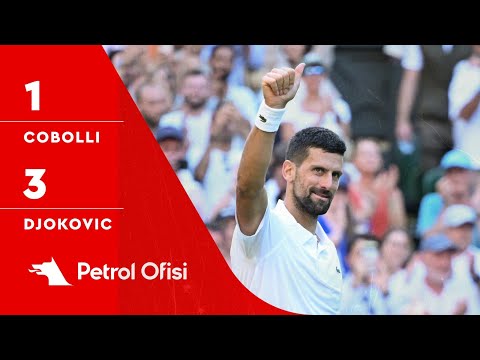 Flavio Cobolli - Novak Djokovic | Çeyrek Final Maçı | Wimbledon 2025
