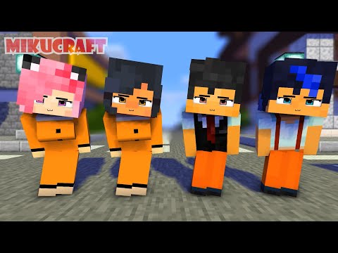 poi poi new prison aphmau and friends ein and aaron - minecraft animation