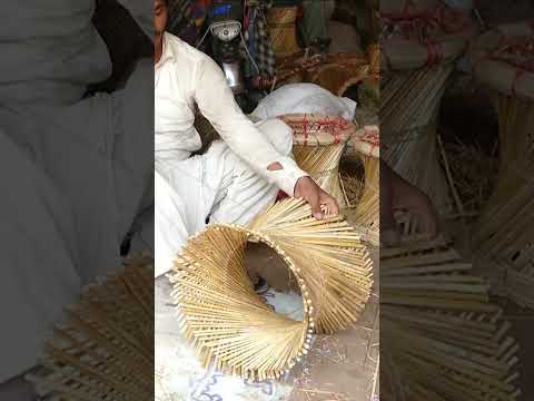 Bamboo Sticks Stool Making Part: 01