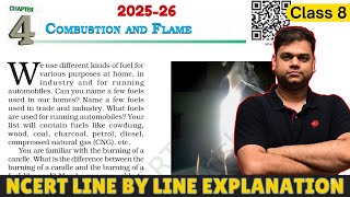 Combustion and Flame - Class 8 Science Chapter 4 | 2025-26 Session