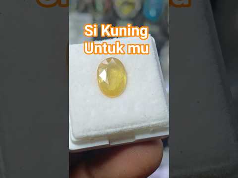 Kuning saphire, preciouss stone, loosestone permata, harga batu mulia yellow saphire