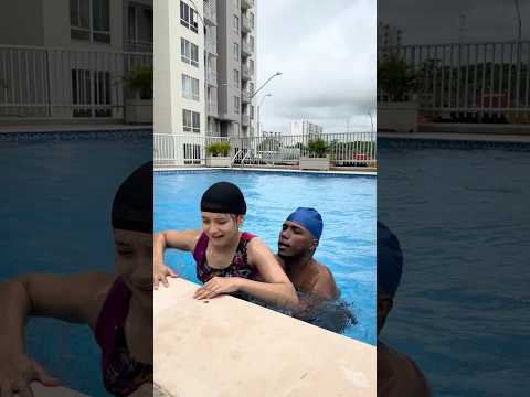 15 minutos fuera de la piscina 😠