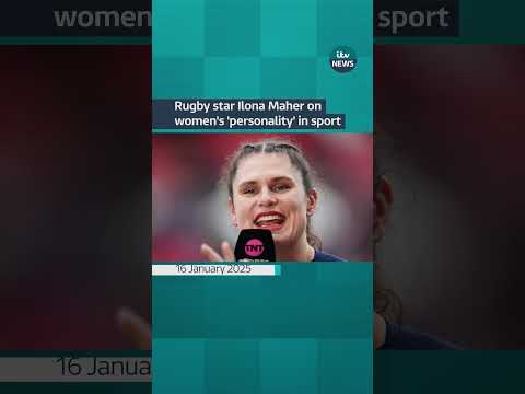 The American Ilona Maher has attracted millions of fans through her social media posts #itvnews