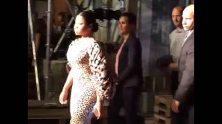 Nicki Minaj arrives to Givenchy show - NYFW 2015
