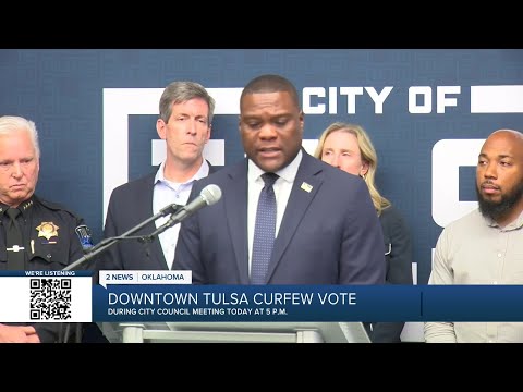 DOWNTOWN CURFEW?: Tulsa city council voting on ordinance after recent shootings AM