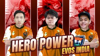 EVOS INDIA RANKED PAKE HERO POWER ! @OuraGaming @rrq_lemon @branz007 @RaplyAmang