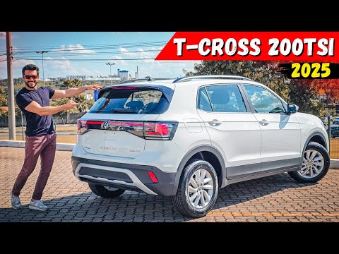 T-CROSS 200TSI 2025 review completo e PREÇO