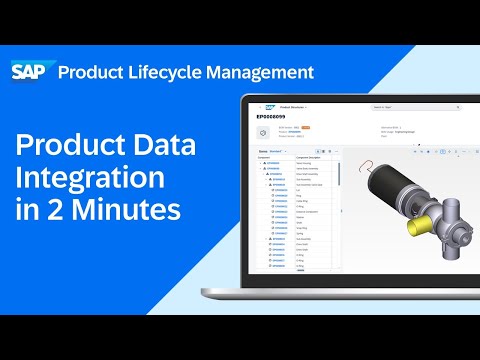 SAP PLM Product Data Integration in 2 Minutes | Demo