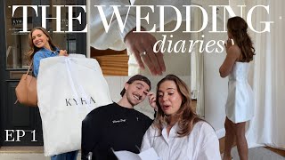 the wedding countdown is ON 💍 how I’m feeling, picking up my dress, choosing rings