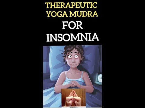 Yoga Mudra for INSOMNIA  | Which mudra is good for insomnia? Which yoga Mudra is good for sleep?