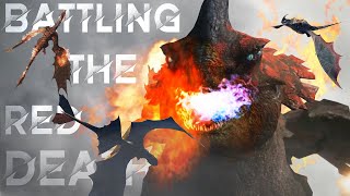 The RED DEATH is INSANE! How to train your Dragon on Roblox - Part 5