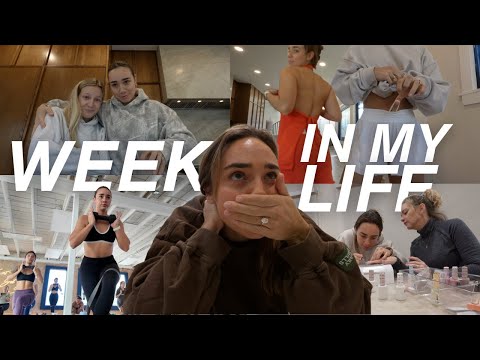 WEEK IN MY LIFE | my moms in town, hot pilates obsession +  my current feelings towards fitness...