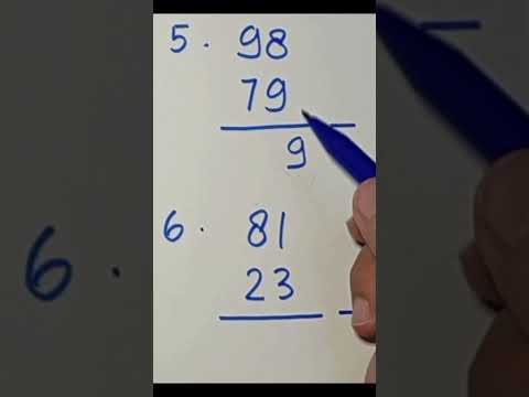 Pengurangan Angka #matematika #belajarmtk