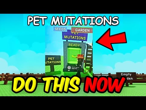 10 Things YOU NEED TO DO Before PET MUTATIONS UPDATE in Grow a Garden!