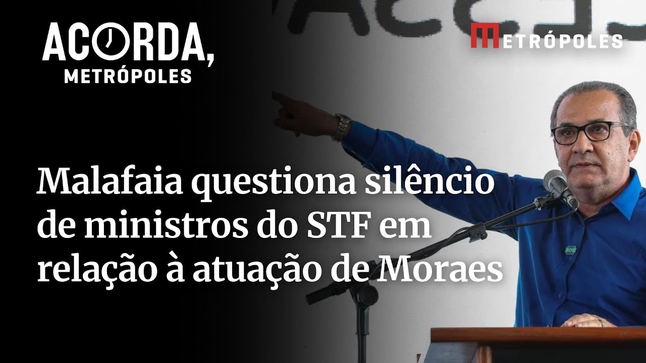 Silas Malafaia questiona silêncio de ministros do STF em relação à atuação de Moraes