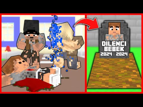 DİLENCİ AİLENİN BEBEĞİ ÖLDÜ! 😱 - Minecraft ZENGİN FAKİR HAYATI