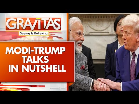 Modi-Trump Meet: PM Modi, President Trump Meet to Strengthen India-US Ties | GRAVITAS | WION