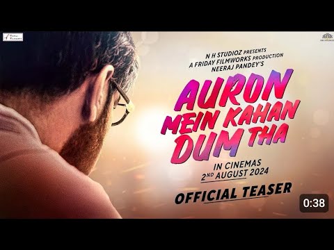 Auron Mein Kahan Dum Tha | Official Trailer | South Indian Movie