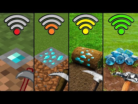 MINECRAFT pero con DIFERENTES Wi-Fi 😱