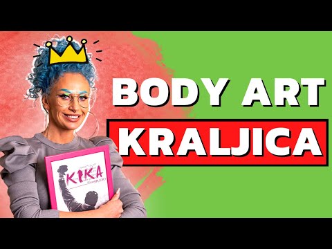 UPOZNAJ BODY ART KRALJICU 👑 Ona stvara neverovatne iluzije na telu - Mirjana Kika Milošević Podkast