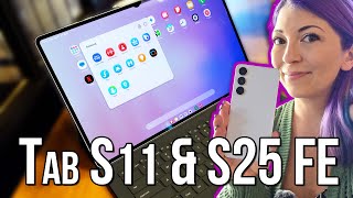 I'm Upgrading! Samsung Galaxy S25 FE & Tab S11 Ultra Hands-On First Impressions!