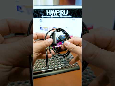 СУМАСШЕСТВИЕ - ВИДЕОЭНДОСКОП для СМАРТФОНА из FIX PRICE за 350 РУБЛЕЙ #shorts #тест #обзор