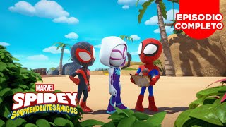 Spidey y sus Sorprendentes Amigos | Episodio Completo | Viaje a Isla Spider / Superhéroe mojado