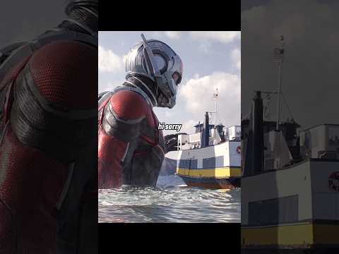 How did he even have time to buy a ticket #antmanquantumania #shorts