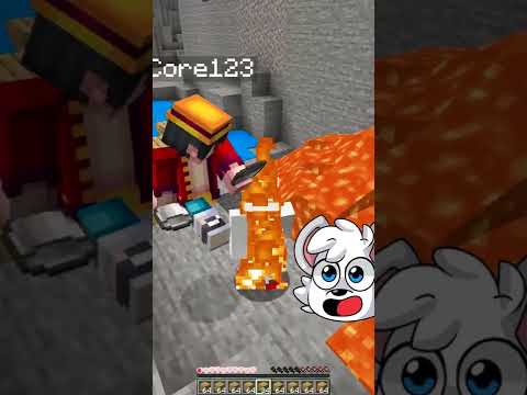 MINECRAFT pero si MUERO mis amigos PIERDEN 😱 #shorts #cortos alexy