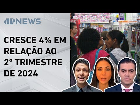 Vendas no varejo no Brasil caem 1% em junho em relação a maio; Ghani, Amanda e Vilela analisam