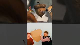 Ice Age: Fight for a Nut #shorts