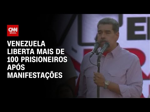 ​Venezuela liberta mais de 100 prisioneiros após manifestações | CNN PRIME TIME