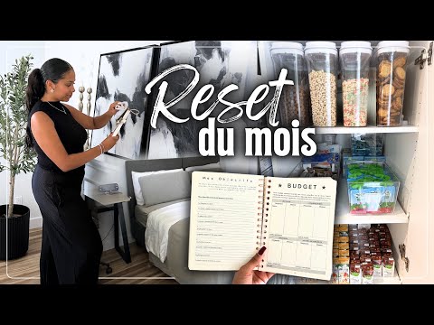 ✨ RESET MENSUEL : la MÉTHODE infaillible pour rester ORGANISÉ en Septembre 🤍