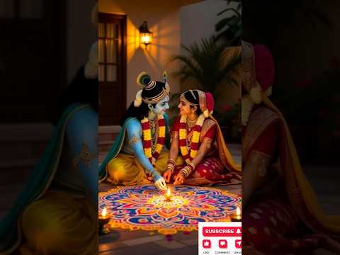 Radhagori mohan|happy diwali|#hungergamestiktok #shorts #trending#dance#ai#ytshorts#rangoli