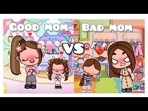 Good Mom❤️ VS Bad Mom💔🥺| Avatar World | Toca Life Story | Toca Boca