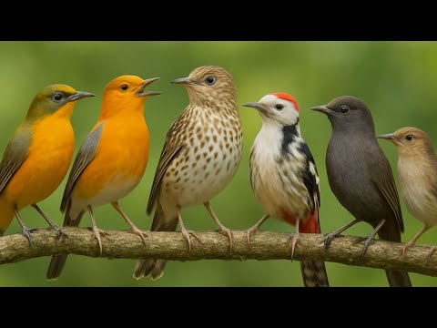 Morning Birds in the Forest – Soothing Nature Sounds for Sleep, Focus & Calm | No Music | 4K