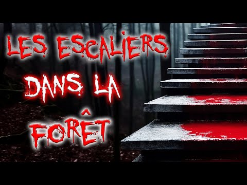 LES ESCALIERS DANS LA FORÊT...[CREEPYPASTA FR/HISTOIRE D'HORREUR ILLUSTRÉE]