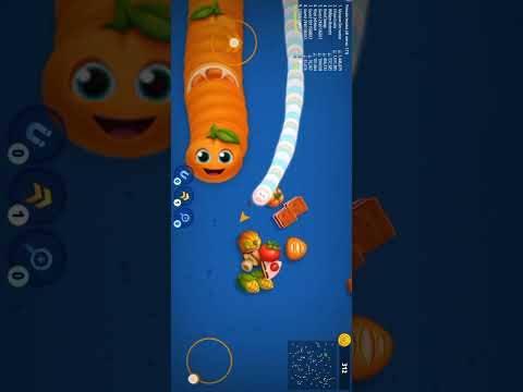 pertama jumpa cacing besar orange yang mau putus#short