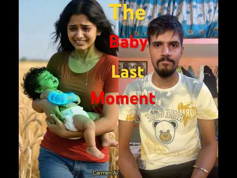 The Baby Last Moment 🥱. #shorts #baby #funny